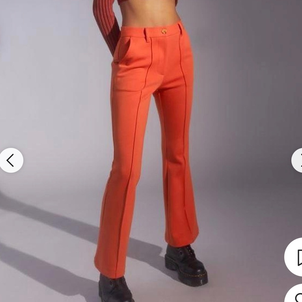 Urban Outfitters Women's Orange Trousers